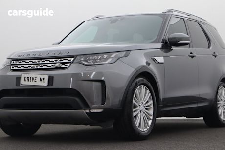 Grey 2017 Land Rover Discovery Wagon Td6 Hse