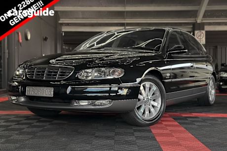Black 2002 Holden Statesman Sedan V8