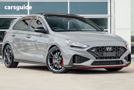Grey 2023 Hyundai I30 Hatchback N Premium With Sunroof