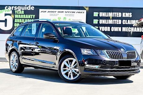 Black 2020 Skoda Octavia Wagon 110 Tsi Base