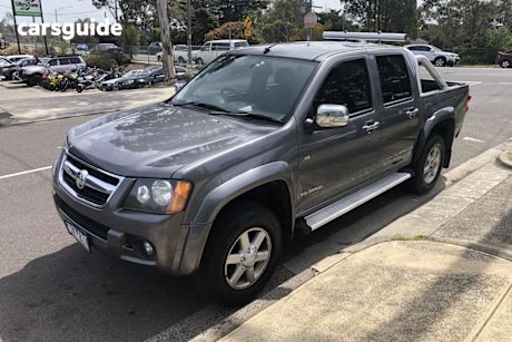 Silver 2009 Holden Colorado Crew Cab Pickup Lt-R (4X2)