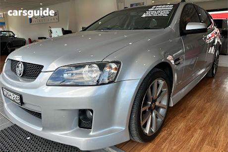Silver 2009 Holden Commodore Sportswagon Sv6