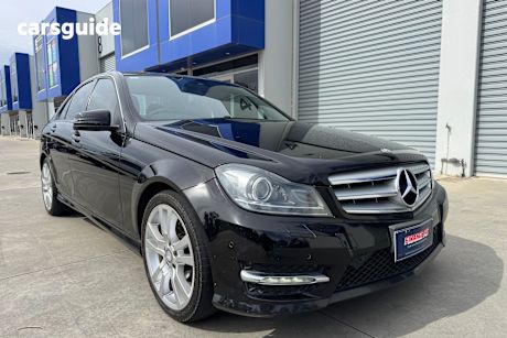 Black 2014 Mercedes-Benz C200 Sedan
