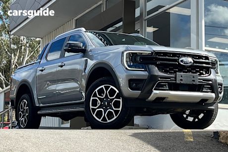 Silver 2024 Ford Ranger Double Cab Pick Up Wildtrak 2.0 (4X4)