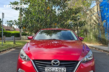 Red 2015 Mazda 3 Hatchback Sp25