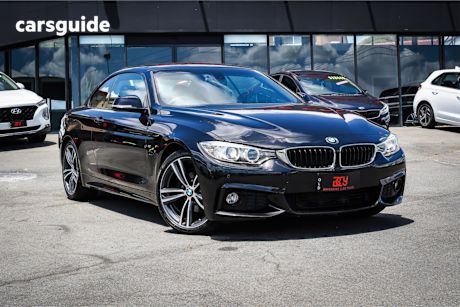 Black 2016 BMW 420D Convertible Sport Line