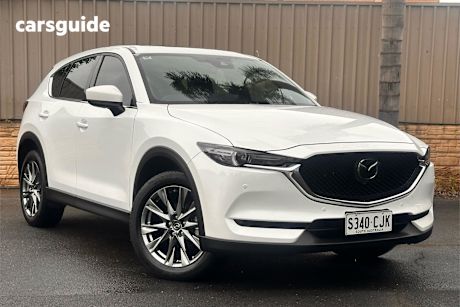 White 2021 Mazda CX-5 Wagon Akera (Awd)