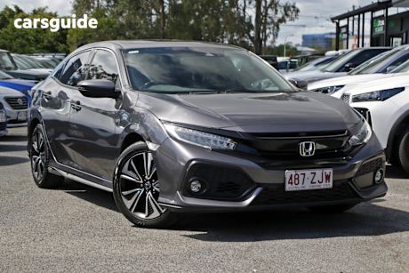 Grey 2019 Honda Civic Hatchback Vti-Lx