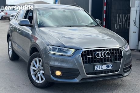 Grey 2012 Audi Q3 Wagon 2.0 Tfsi Quattro (125Kw)