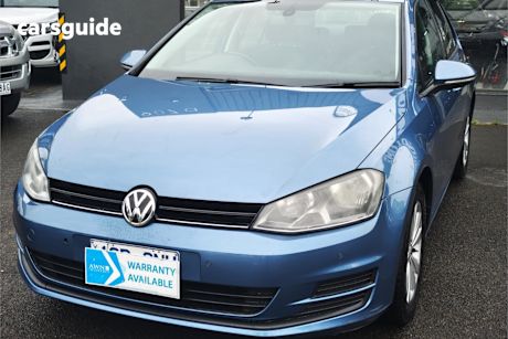 Blue 2014 Volkswagen Golf Hatchback 90 Tsi Comfortline