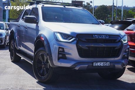Silver 2021 Isuzu D-MAX Crew Cab Utility X-Terrain (4X4)