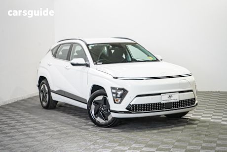White 2025 Hyundai Kona Wagon Electric Ext Range