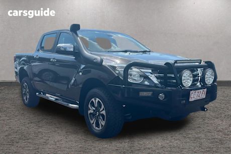Black 2019 Mazda BT-50 Dual Cab Utility Xtr (4X4) (5Yr)