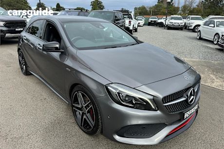Grey 2017 Mercedes-Benz A250 Hatchback Sport
