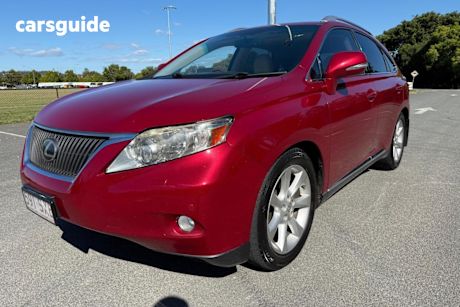 Red 2010 Lexus RX SUV SPORTS LUXURY
