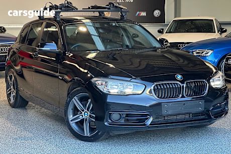 Black 2017 BMW 1 Hatch 118I SPORT LINE R