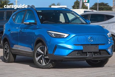 Blue 2023 MG ZS EV SUV ESSENCE F
