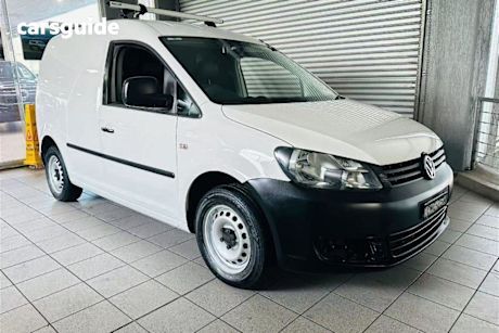 White 2012 Volkswagen Caddy Van Tsi160 Runner Se