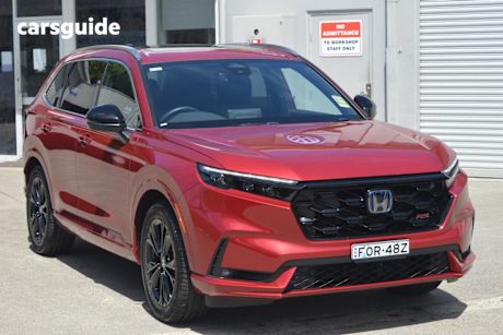 Red 2024 Honda CR-V Wagon E:Hev Rs (2Wd) 5 Seats