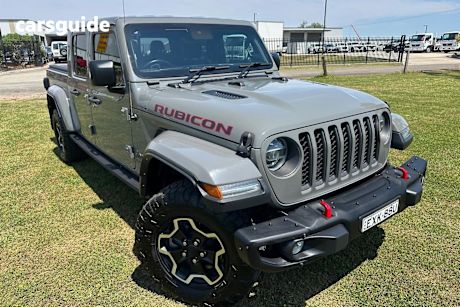 Grey 2022 Jeep Gladiator Dual Cab Utility Rubicon (4X4)
