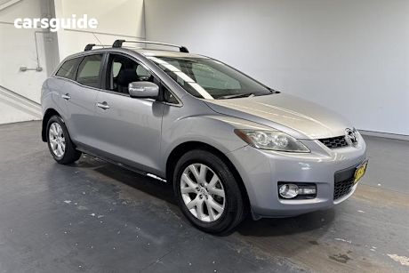 Silver 2008 Mazda CX-7 Wagon Luxury (4X4)
