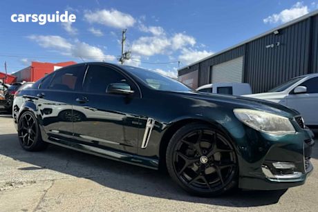 Green 2015 Holden Commodore Sedan Sv6