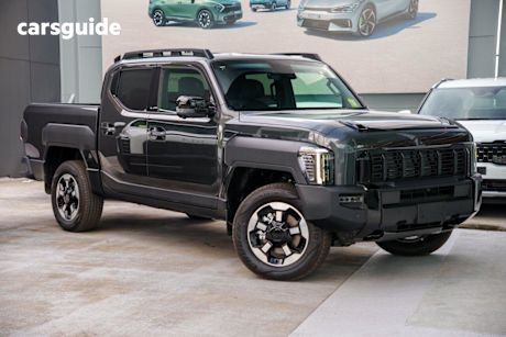 Grey 2025 Kia Tasman Double Cab Pick Up X-Line (4X4) (0.9T) Bdy Fender