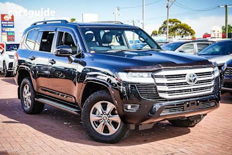 Black 2022 Toyota Landcruiser Wagon Lc300 Vx (4X4)