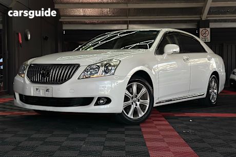 White 2013 Toyota Crown Sedan MAJESTA G TYPE F PACKAGE 4DR SEDAN 8SP AUTO 4.6I