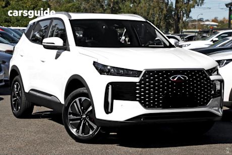 White 2025 Chery Tiggo 4 Wagon Urban Hev