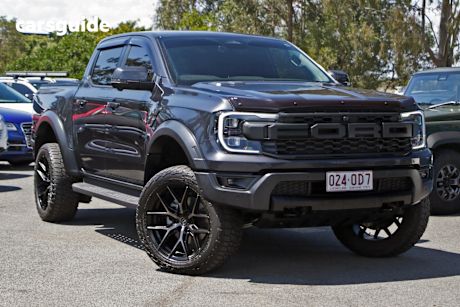 Grey 2023 Ford Ranger Double Cab Pick Up Raptor 3.0 (4X4)