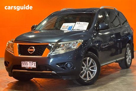 Blue 2014 Nissan Pathfinder Wagon St (4X2)