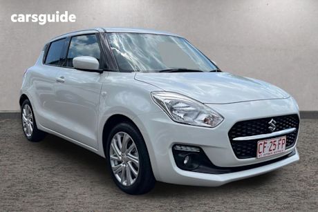 White 2023 Suzuki Swift Hatch GL F