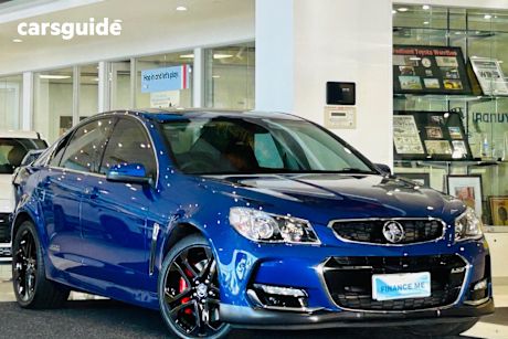 Blue 2016 Holden Commodore Sedan SS V REDLINE R