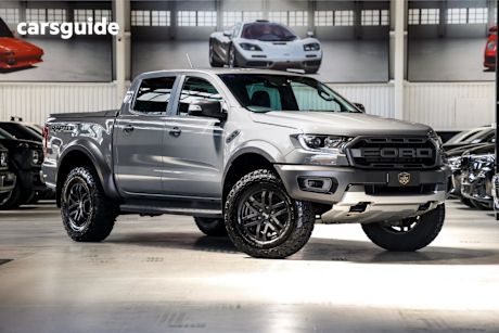 Grey 2019 Ford Ranger Double Cab Pick Up Raptor 2.0 (4X4)