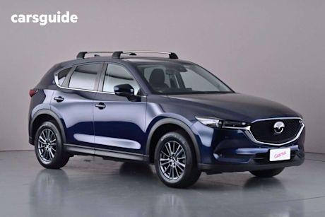 Blue 2019 Mazda CX-5 Wagon Maxx Sport (4X2)