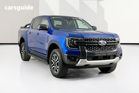 Blue 2023 Ford Ranger Double Cab Pick Up Sport 3.0 (4X4)