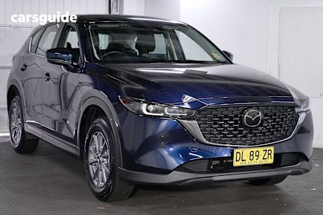 Blue 2024 Mazda CX-5 Wagon G20 Maxx (Fwd)