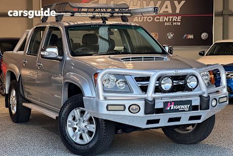 Silver 2010 Holden Colorado Crew Cab Pickup Lt-R (4X4)