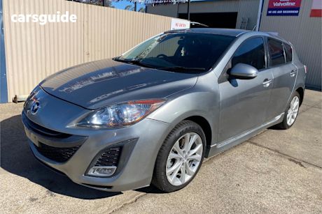 Grey 2009 Mazda 3 Hatchback Sp25