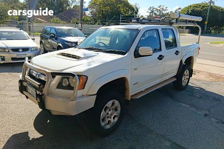 White 2008 Holden Colorado Ute Tray LX (4X4) RC