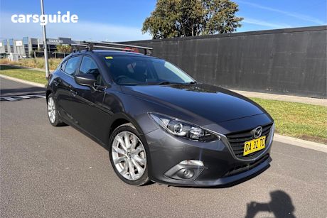 Silver 2014 Mazda 3 Hatchback Sp25
