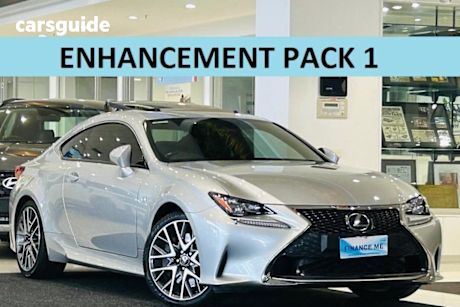 Silver 2018 Lexus RC350 Coupe F Sport