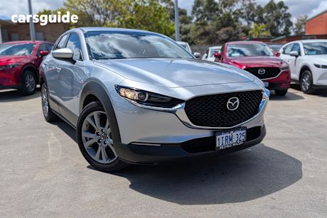 Silver 2023 Mazda CX-30 Wagon G20 Evolve (Fwd)