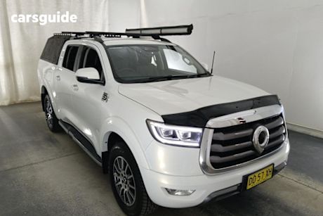 White 2022 GWM UTE Dual Cab Utility Cannon (4X4)