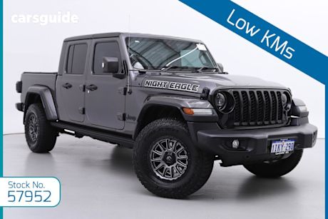 Grey 2023 Jeep Gladiator Dual Cab Utility Night Eagle (4X4)