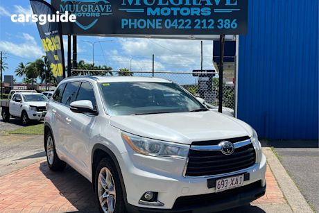 White 2016 Toyota Kluger Wagon Grande (4X4)