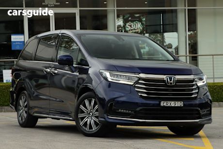 Blue 2021 Honda Odyssey SUV VI LX7 F