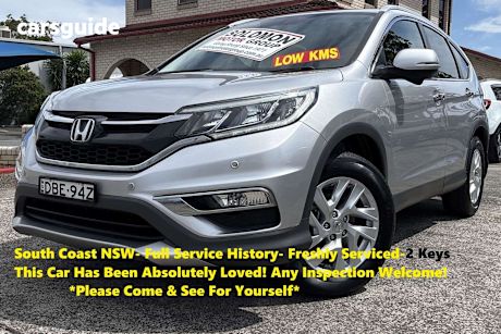 Silver 2015 Honda CR-V Wagon Vti-S (4X4)
