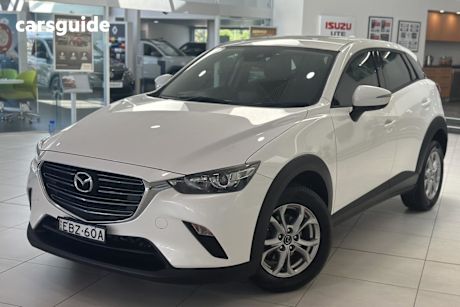 White 2018 Mazda CX-3 Wagon Maxx Sport (Fwd)
